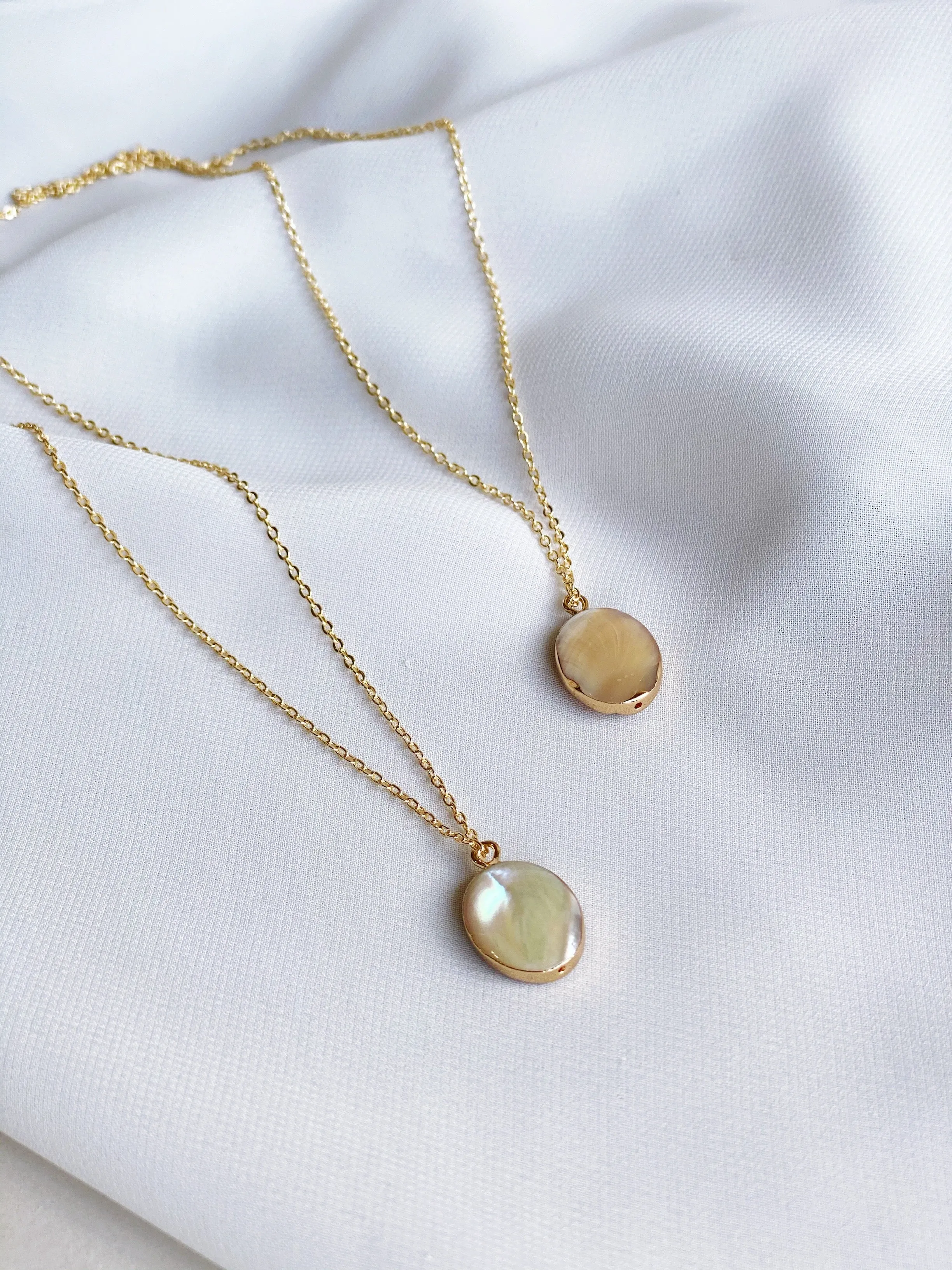 Fresh Water Freeform Pearl Necklace