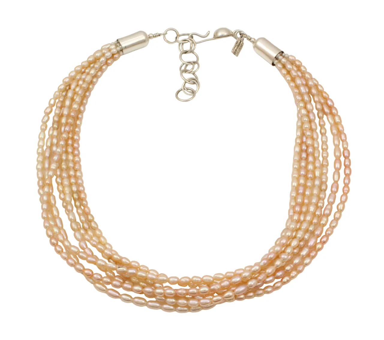 Fresh Water Pearl 7 Strand Necklace