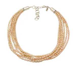 Fresh Water Pearl 7 Strand Necklace