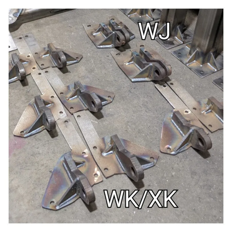 Front Recovery Shackle Tab Kit - WJ/WK/XK