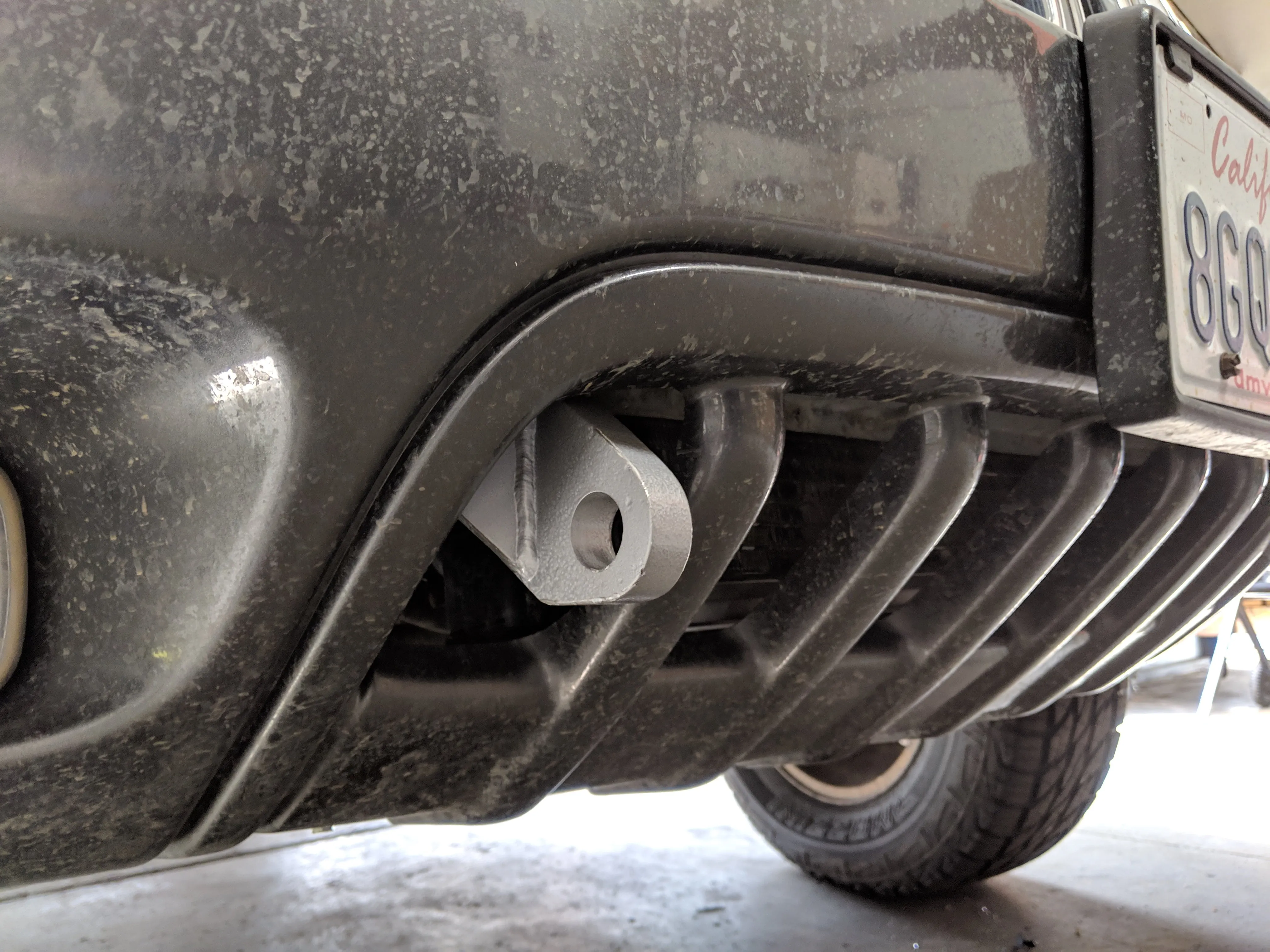 Front Recovery Shackle Tab Kit - WJ/WK/XK