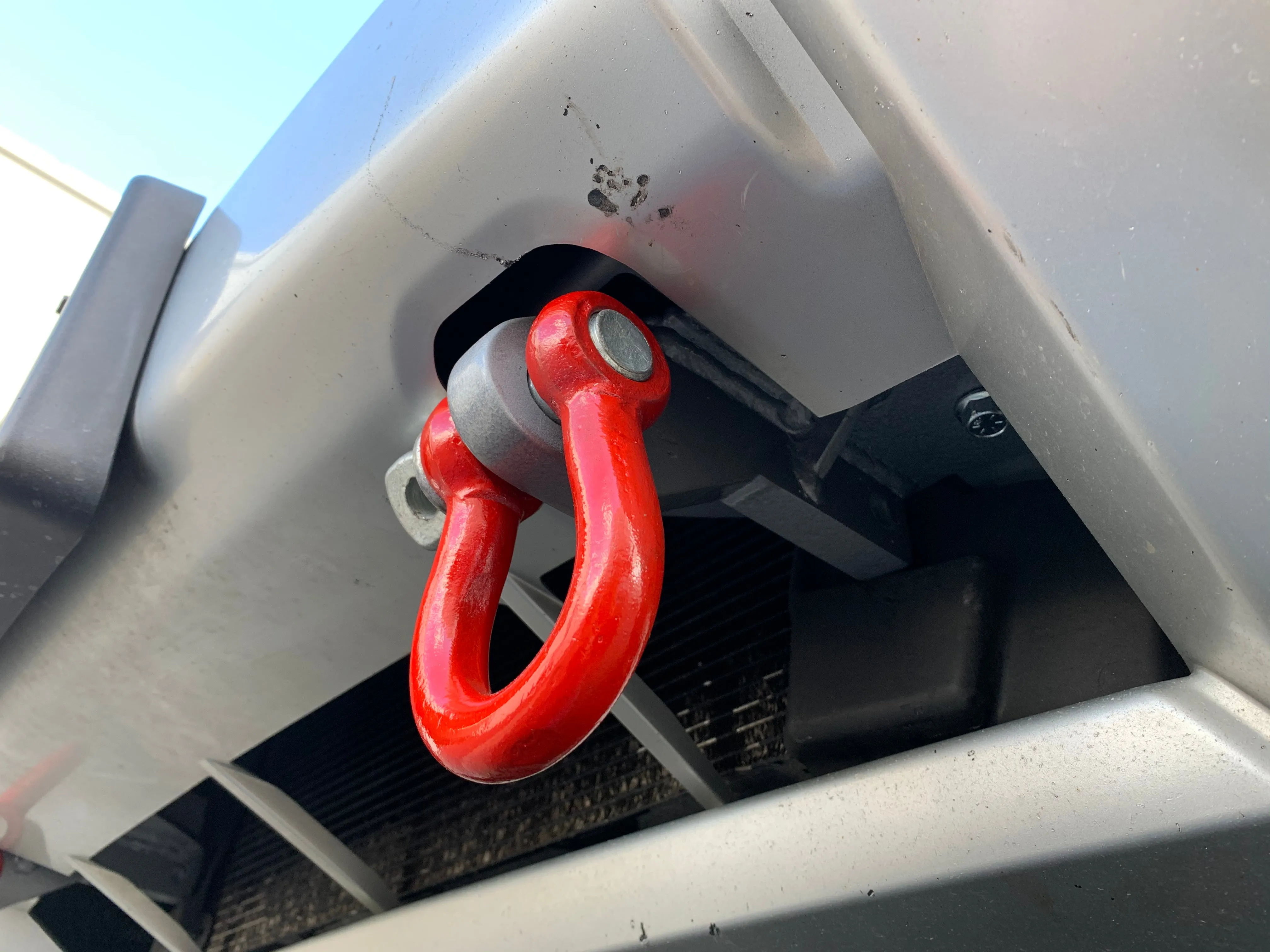 Front Recovery Shackle Tab Kit - WJ/WK/XK