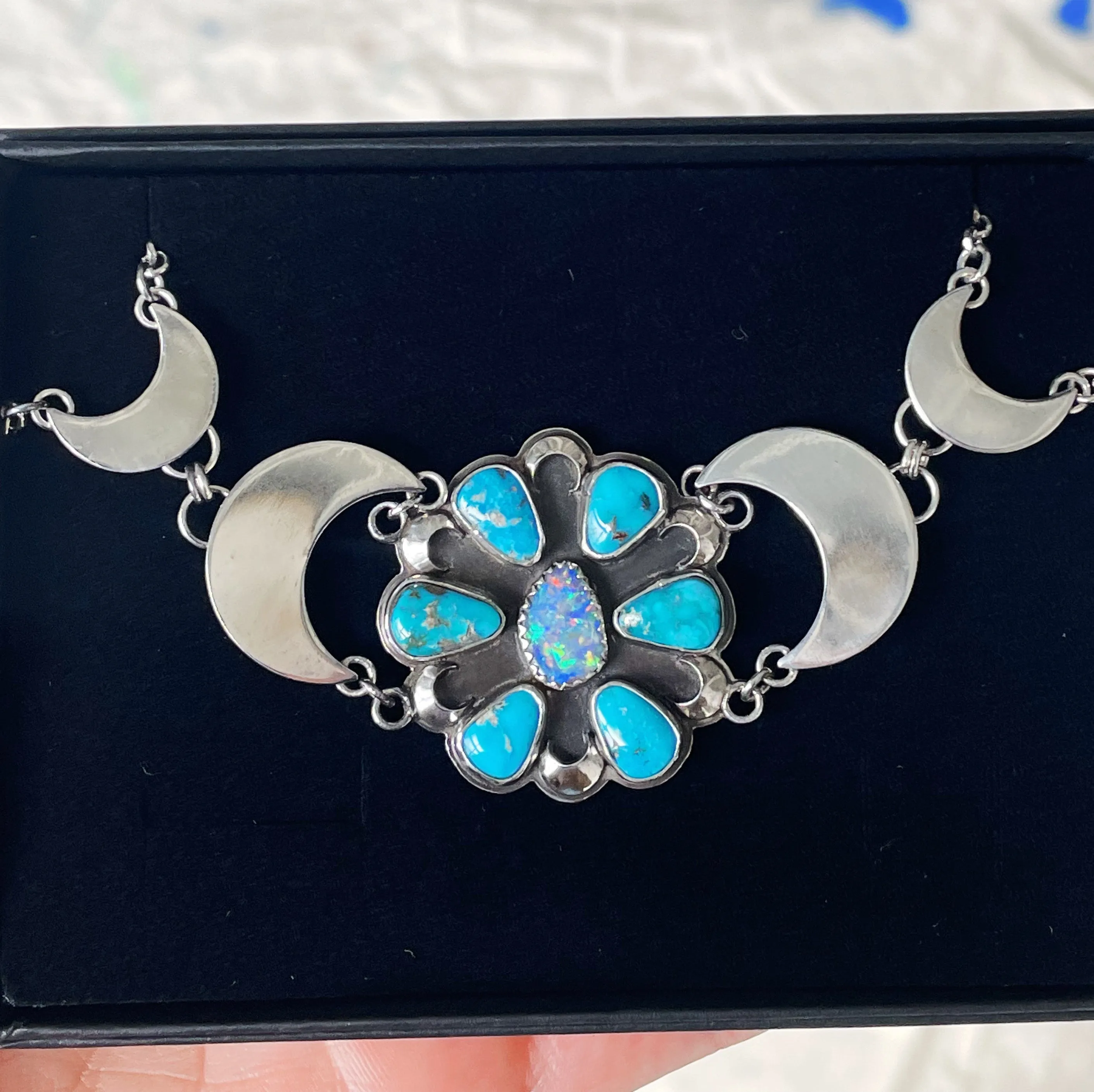 Full Flower Moon Choker Necklace