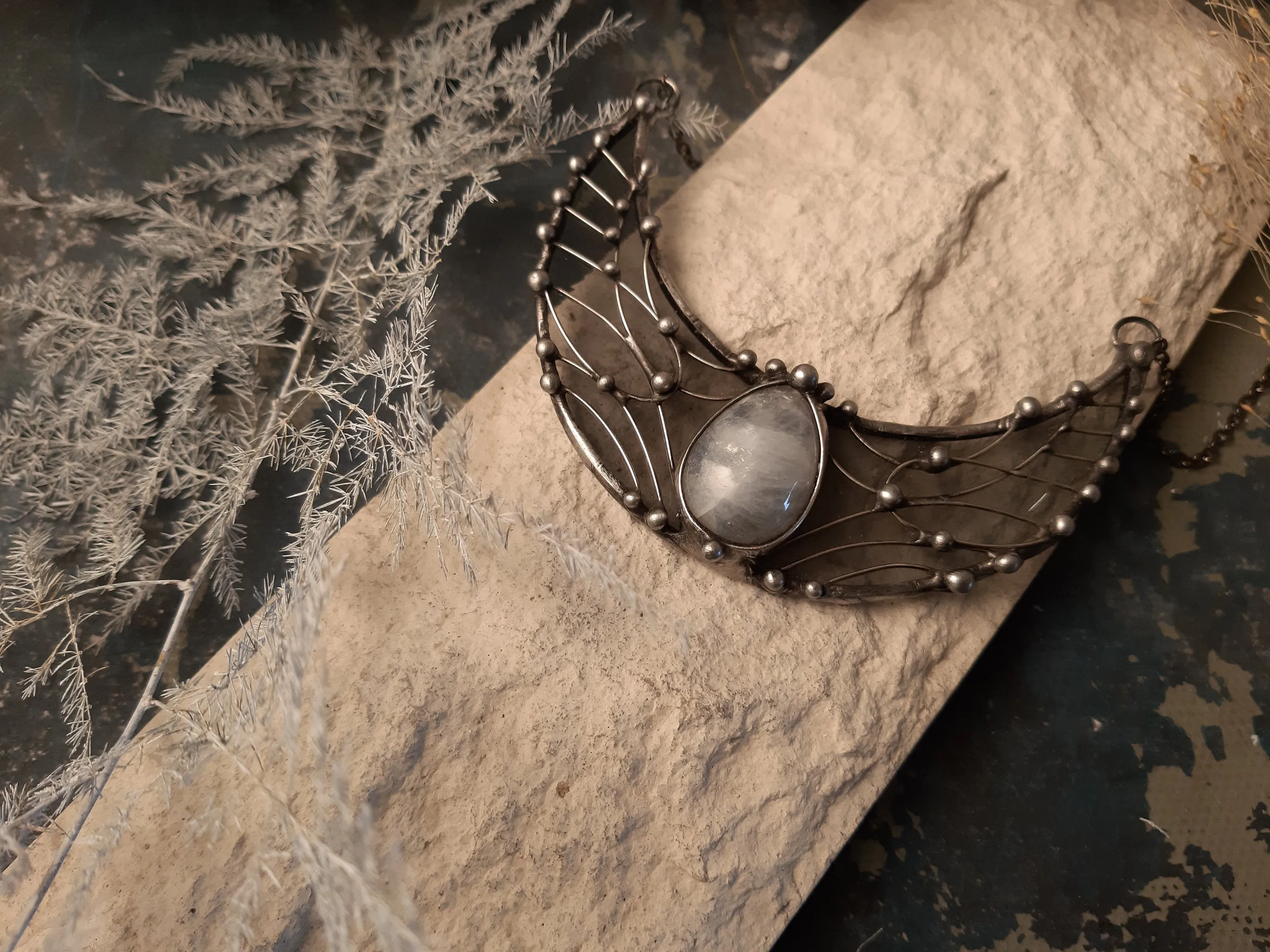 FULL MOON Charm Pendant