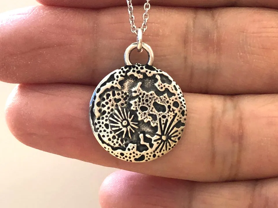 Full Moon Necklace-C101