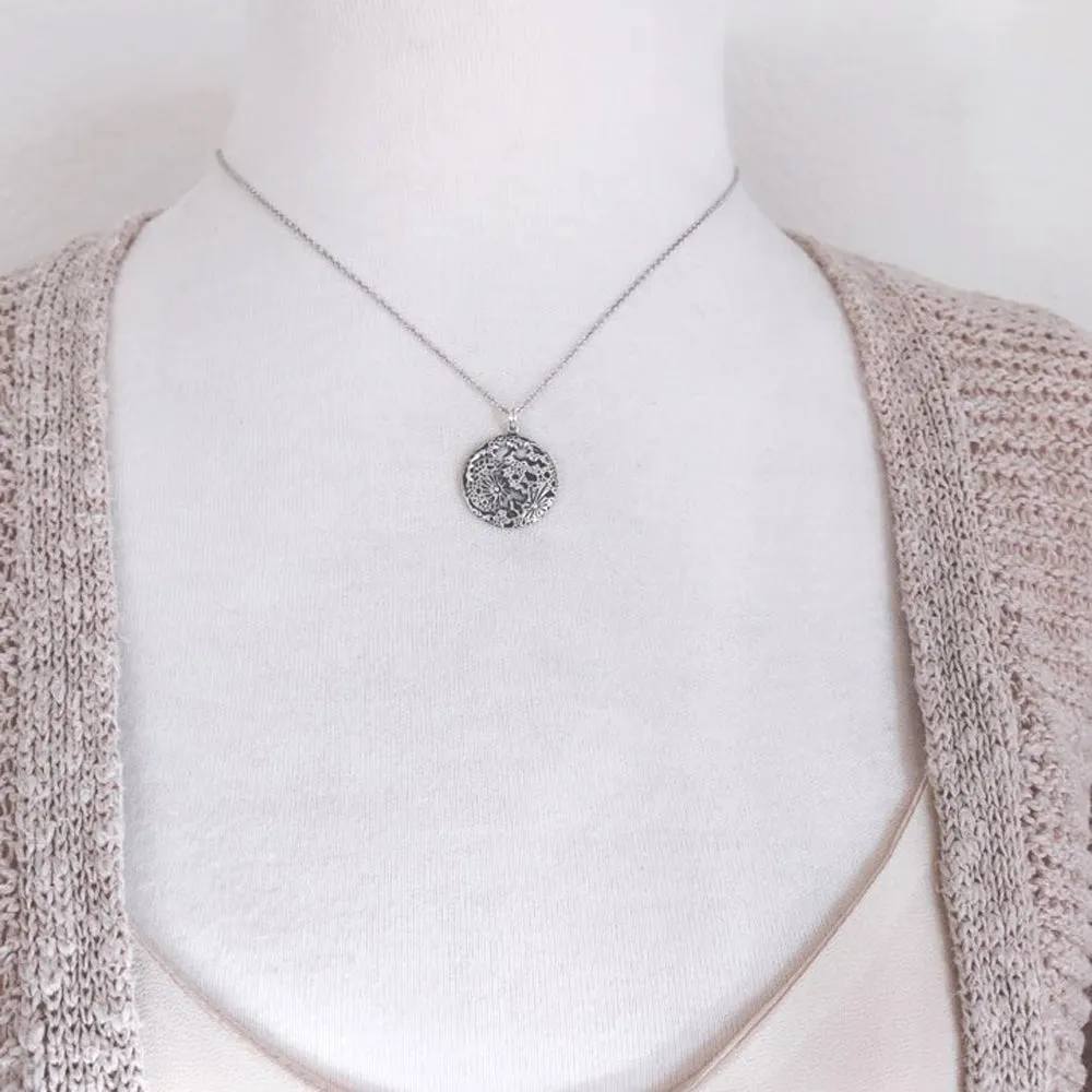 Full Moon Necklace-C101