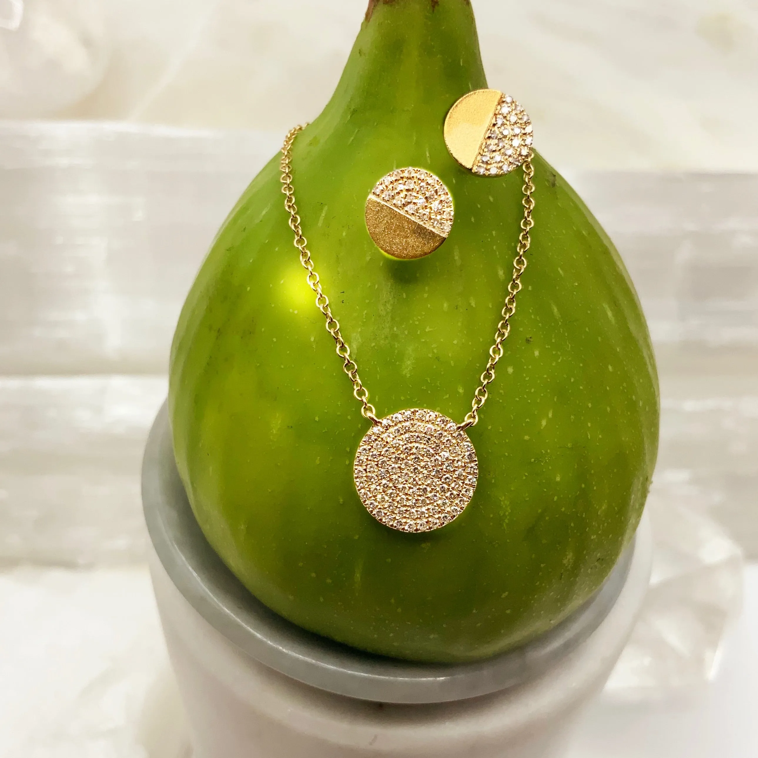 Full Moon of Diamonds and Gold
