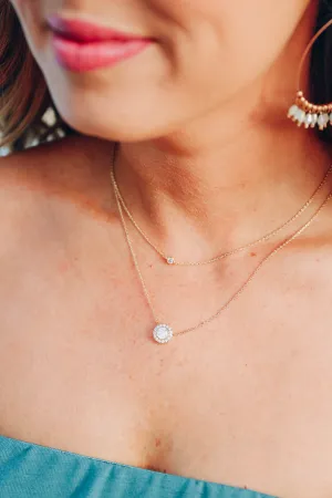 Full Of Grace Necklace - Gold