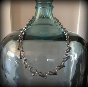 Full Pony Horseshoe Nail Necklace