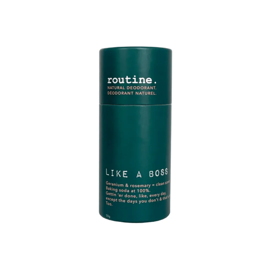 Full-Strength Deodorant Cream & Stick: LIKE A BOSS (   baking soda)