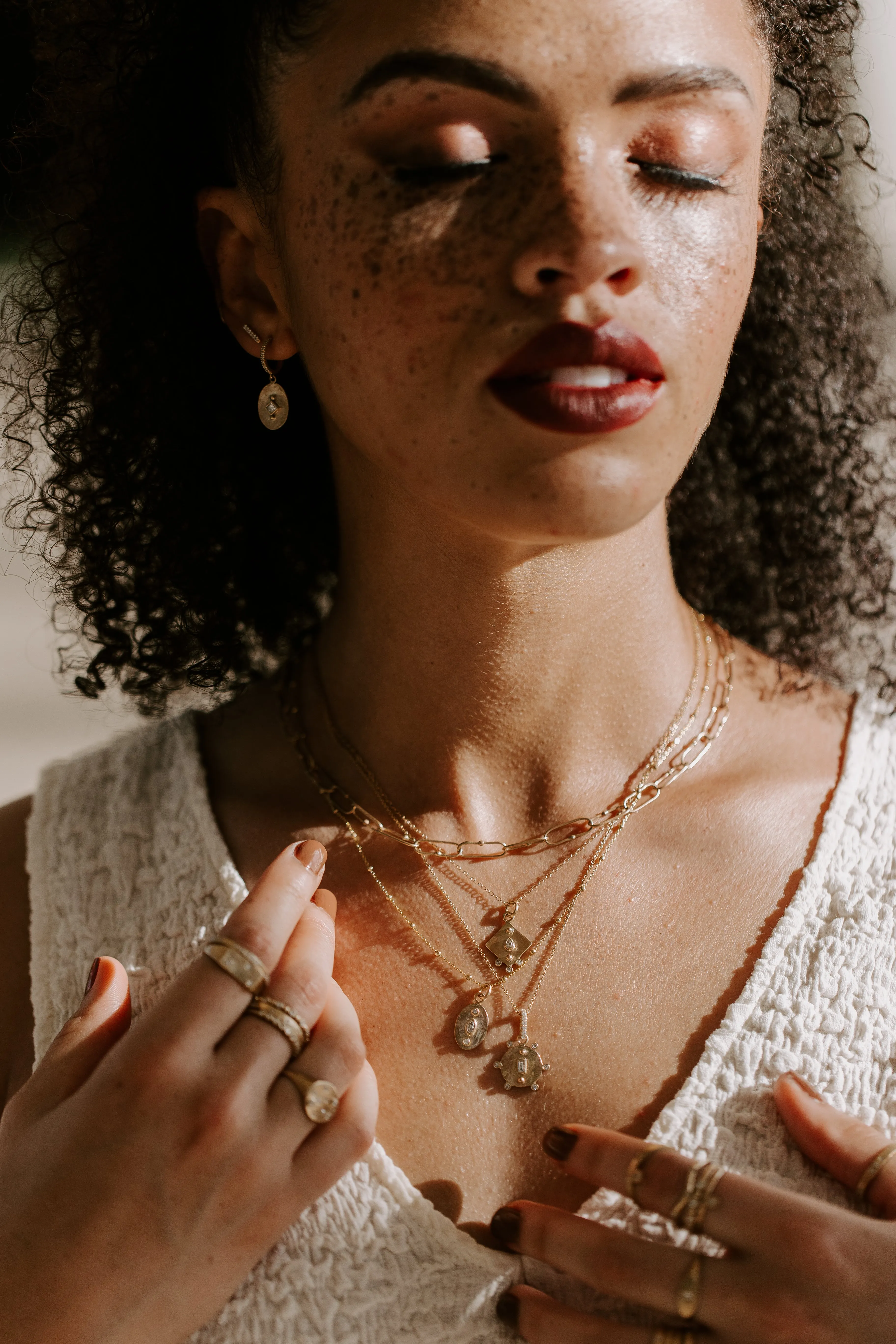 Gilded Necklace