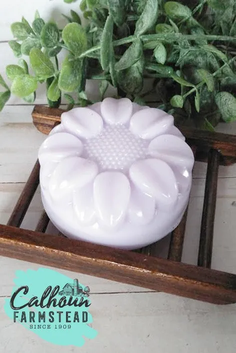 Goats Milk Soap Flower Shaped - Floral Scented Soaps - Gifts for Her