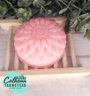 Goats Milk Soap Flower Shaped - Floral Scented Soaps - Gifts for Her