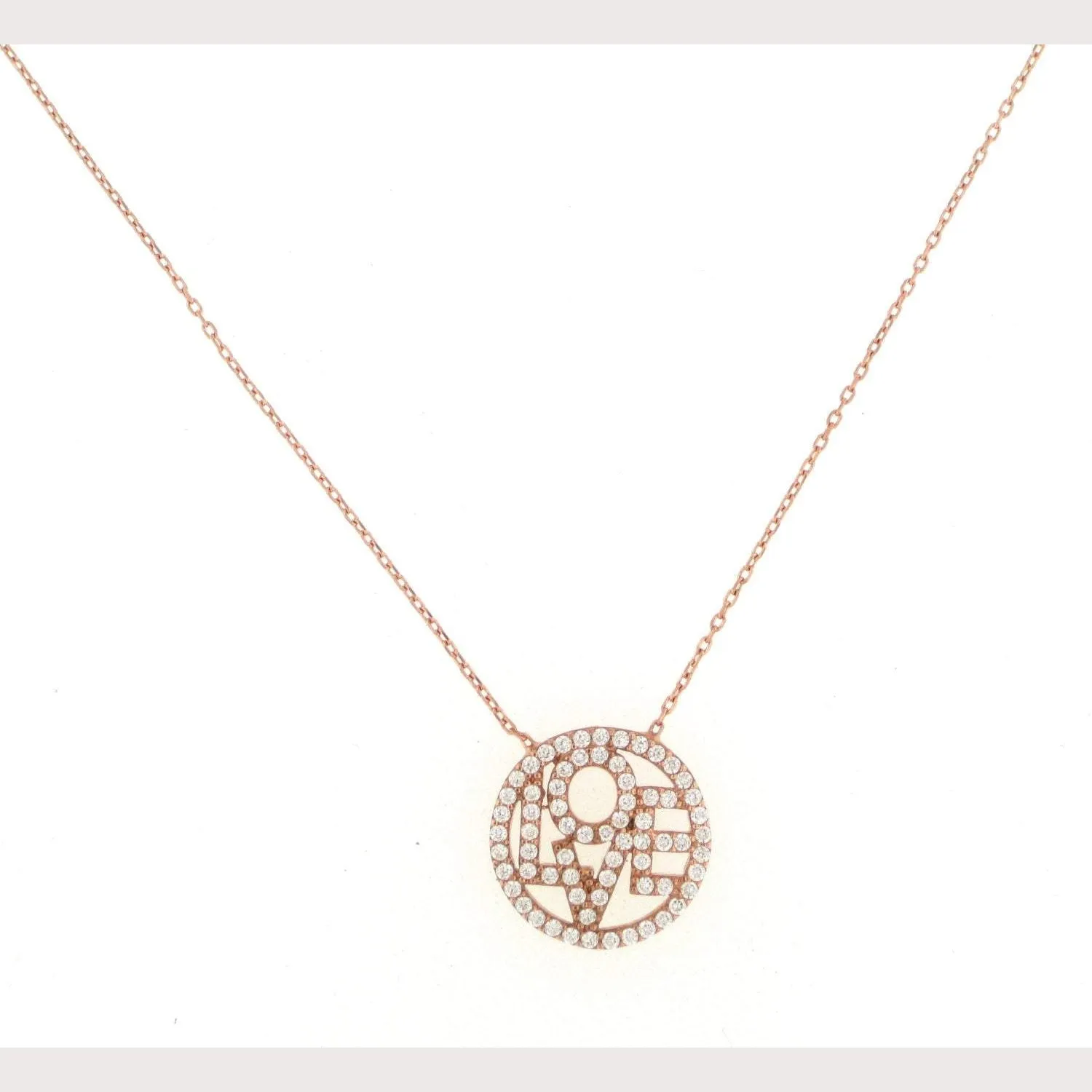Gold Eternal Love Necklace