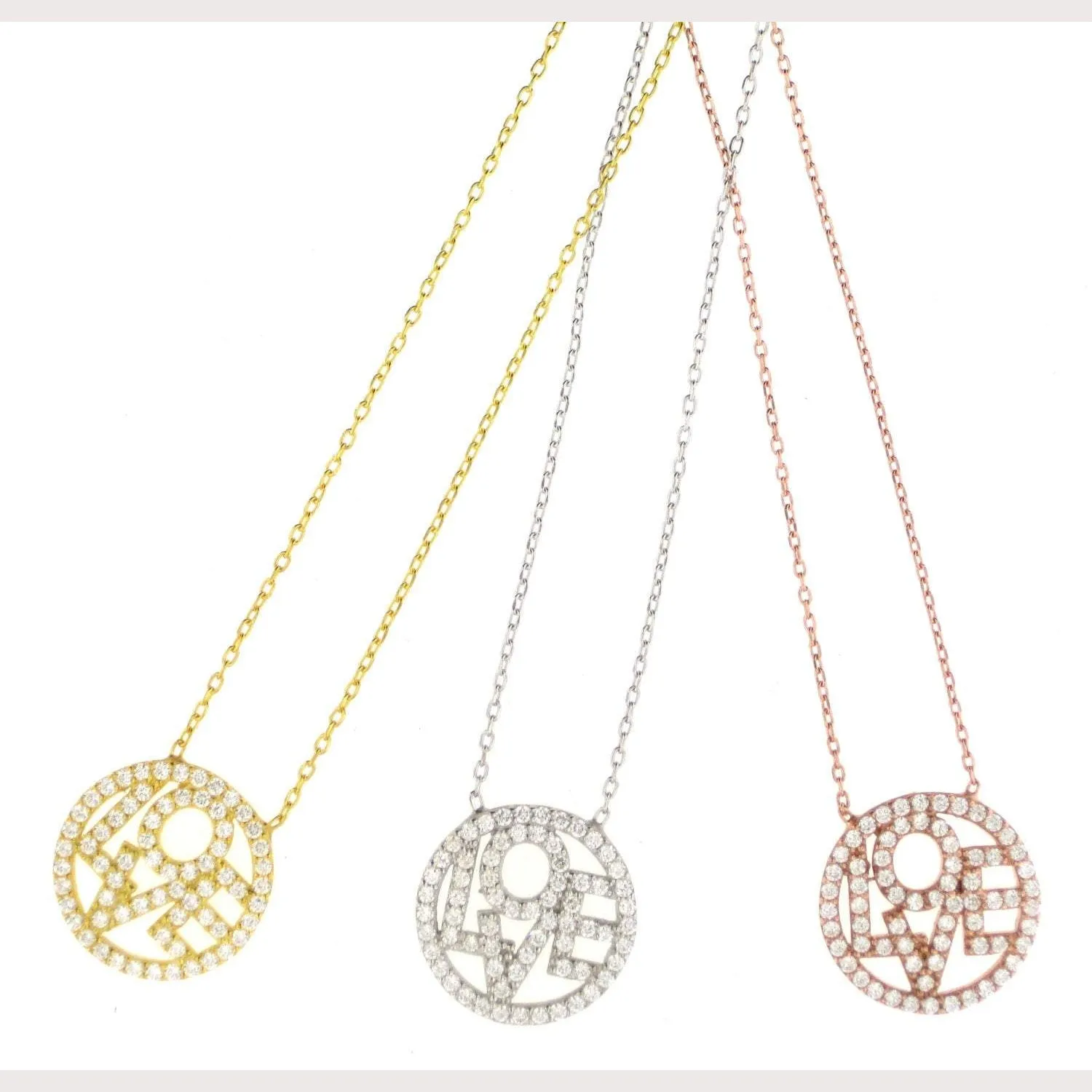 Gold Eternal Love Necklace