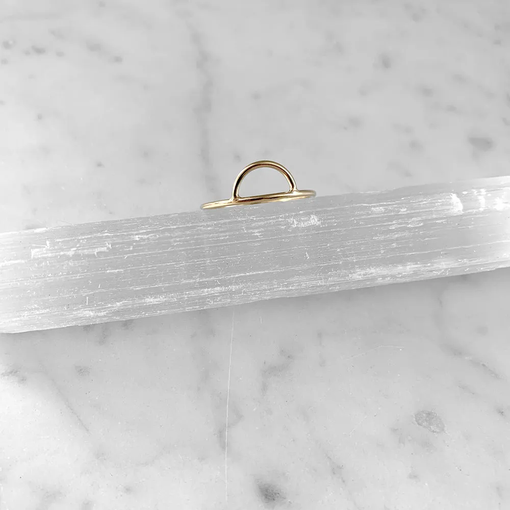 Half Moon Ring
