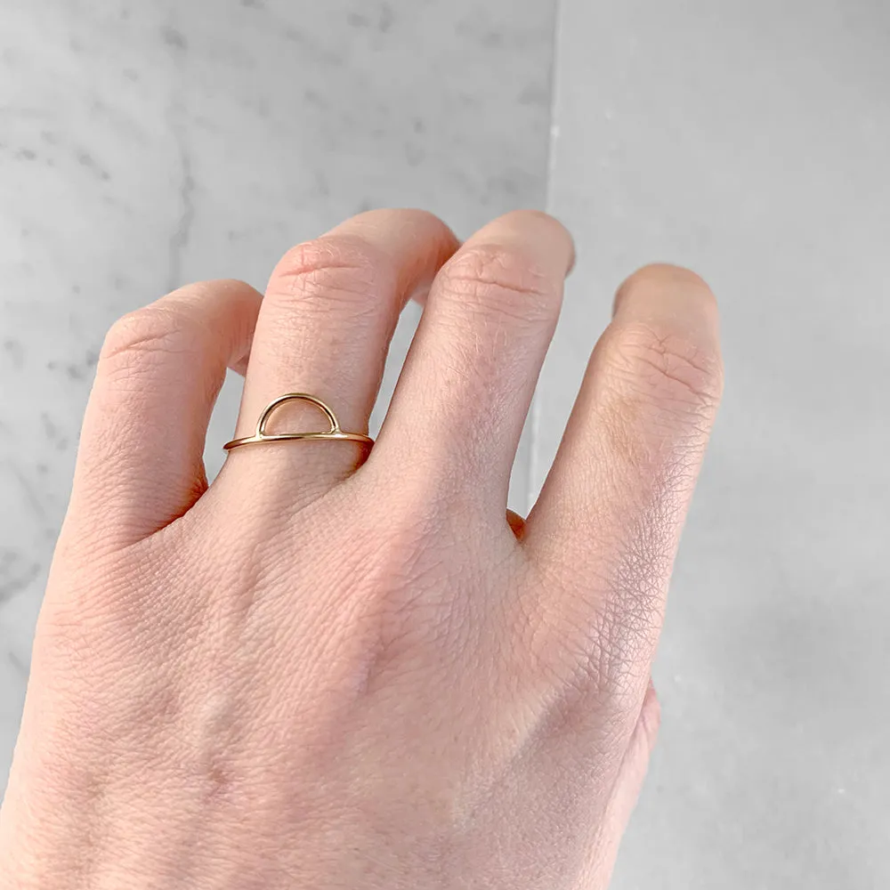 Half Moon Ring