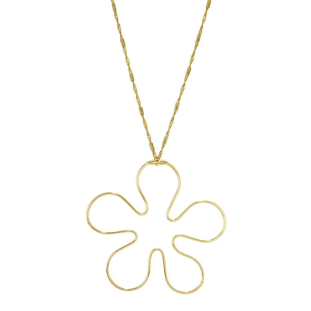 Handmade Flower Necklace