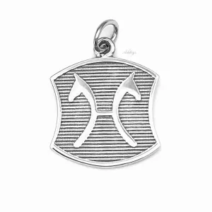 Hanoverian Warmblood Breed Charm, Sterling Silver