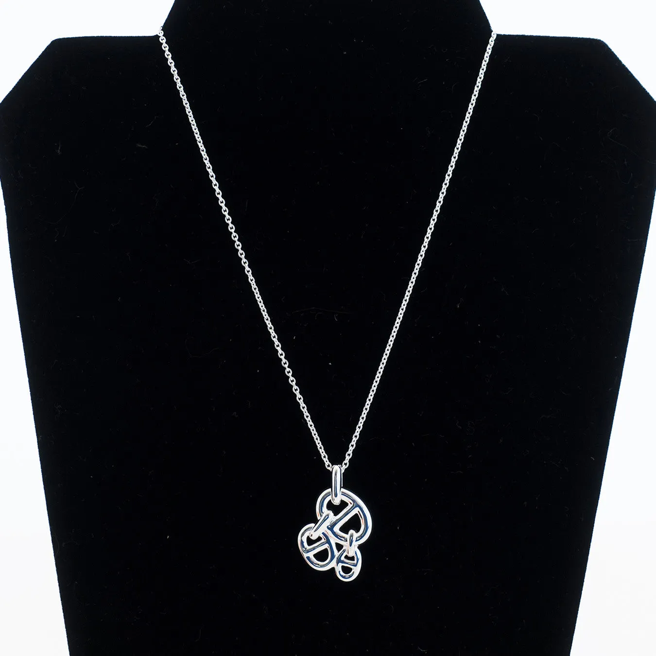 Hermes Chaine d'Ancre Enchainee Silver Pendant Necklace Perfect Gift