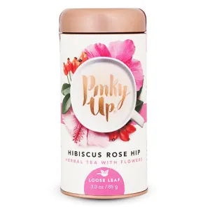 Hibiscus Rose Hip Herbal Tea by Pinky Up