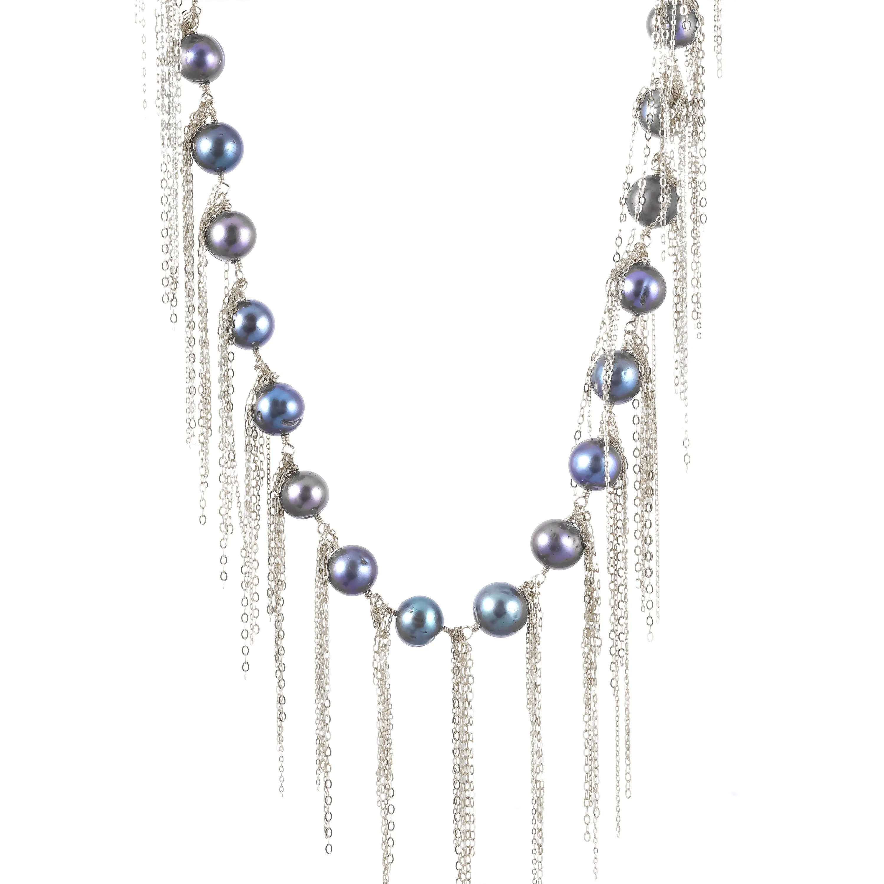 Ink Fringe 31" Necklace