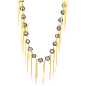 Ink Fringe 31" Necklace