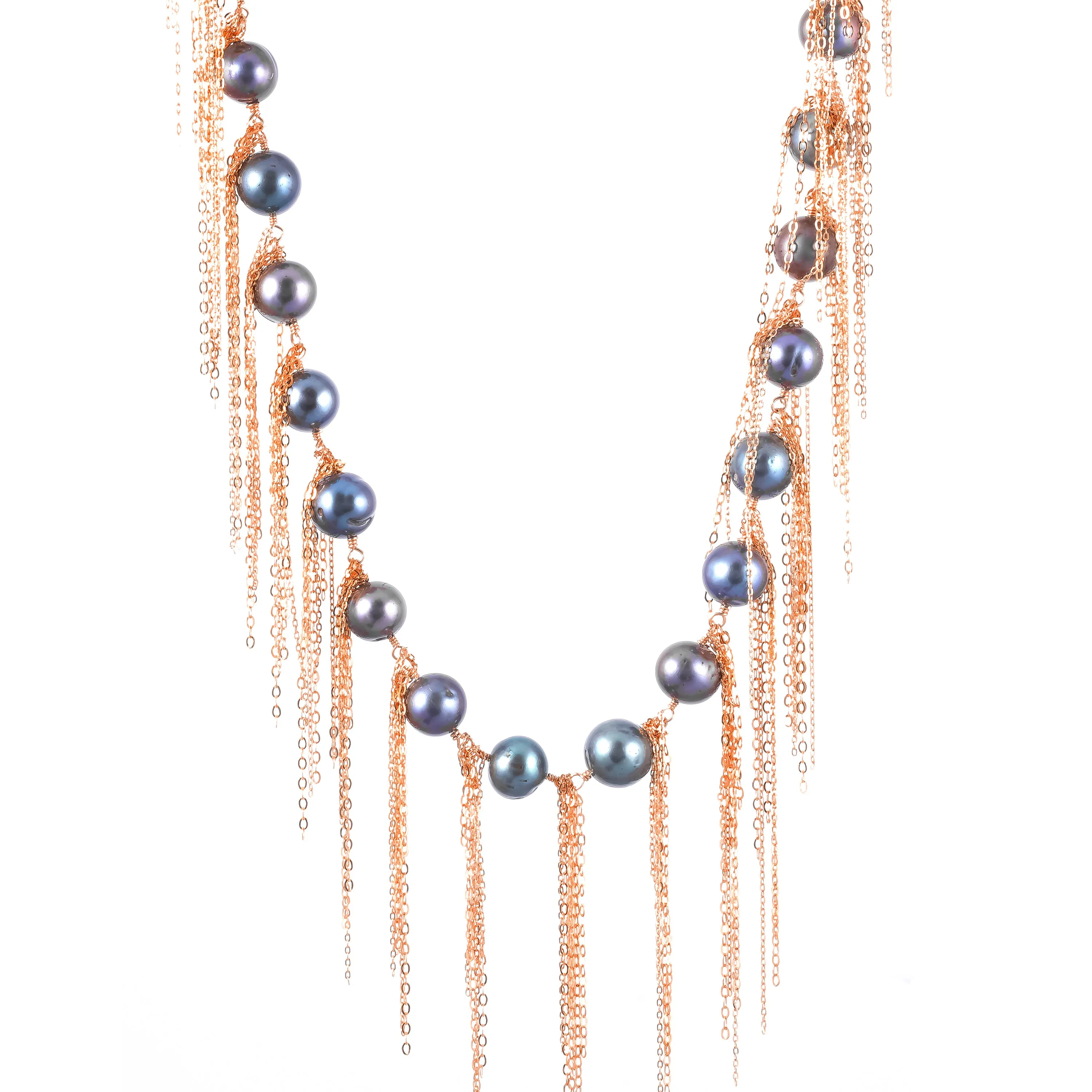 Ink Fringe 31" Necklace