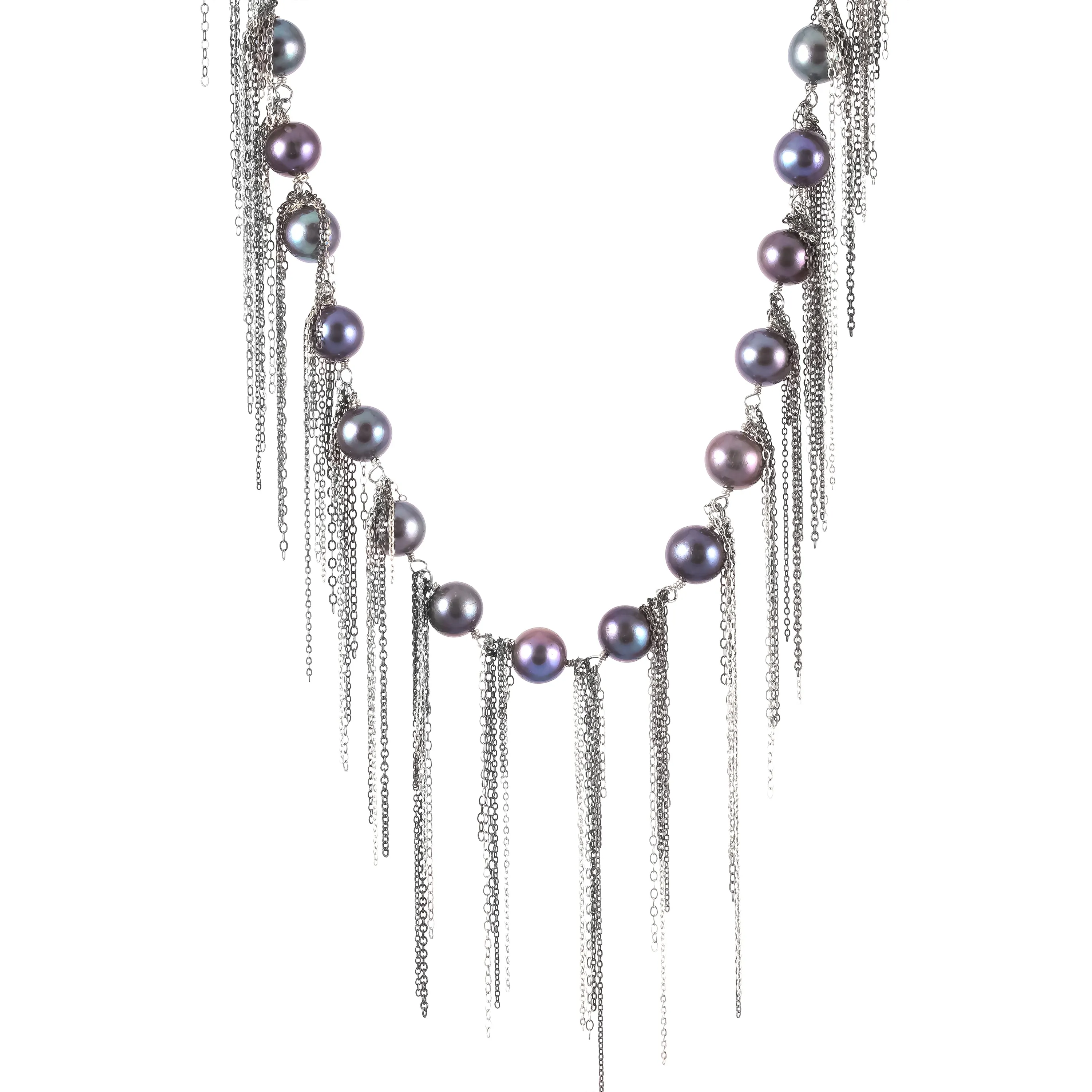 Ink Fringe 31" Necklace