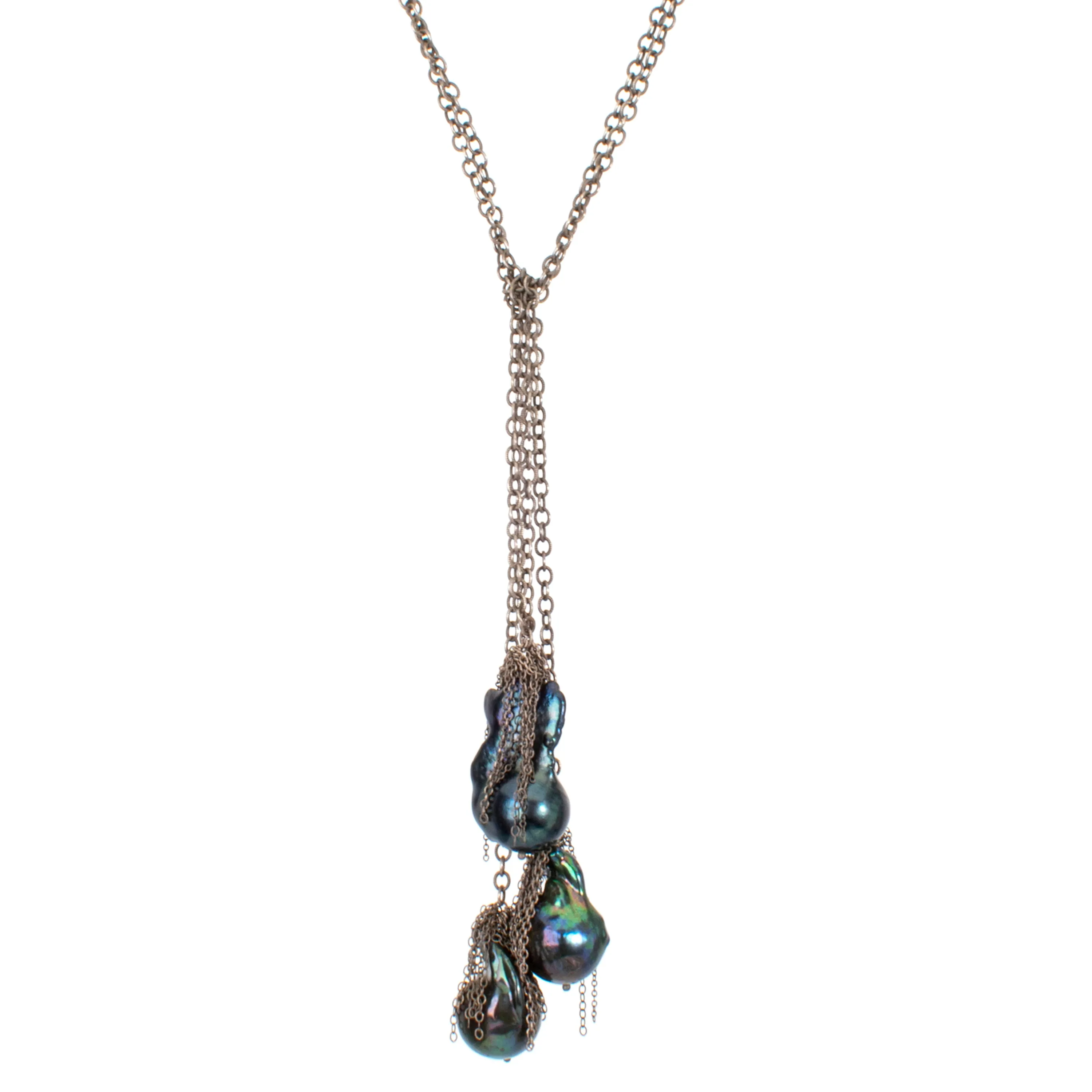 Ink Pearl Lariat