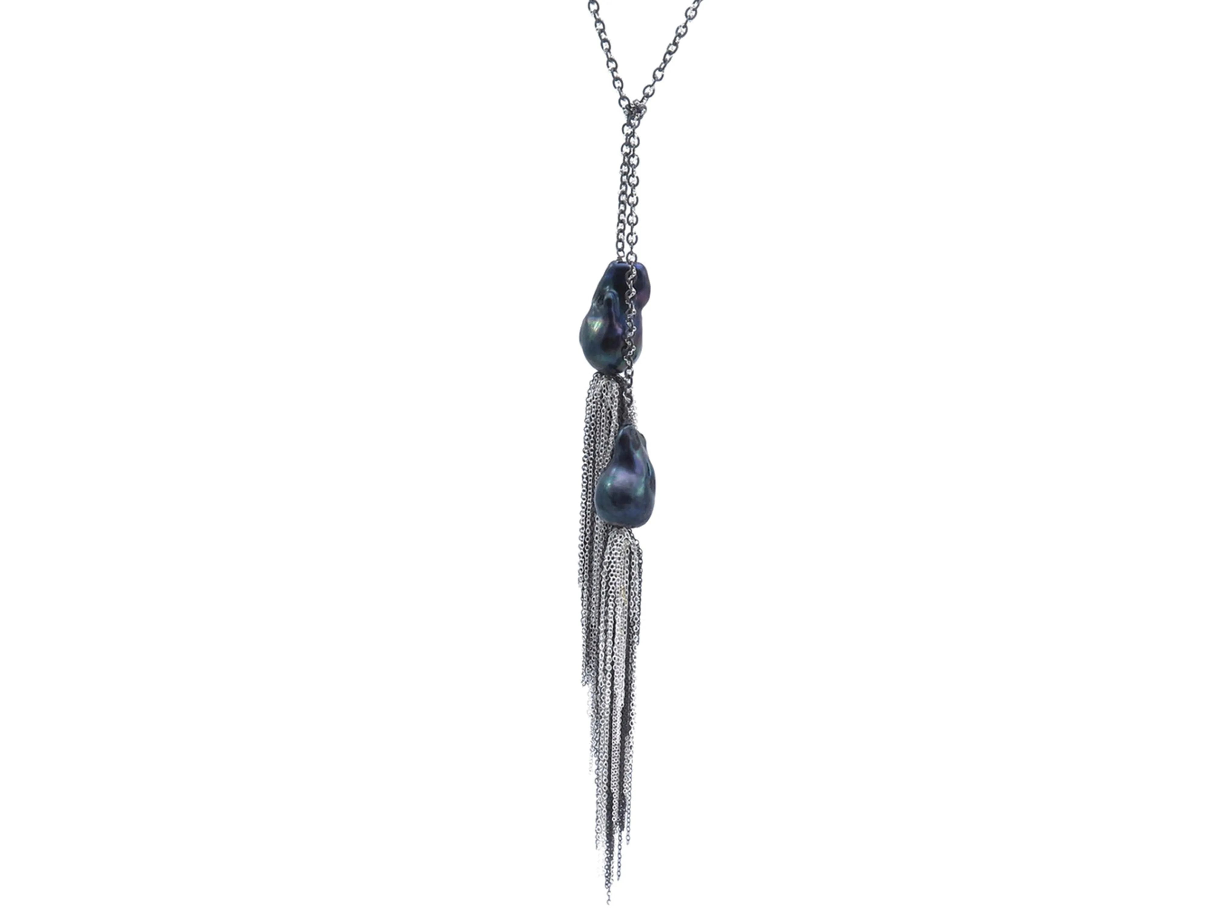 Ink Tassel Lariat