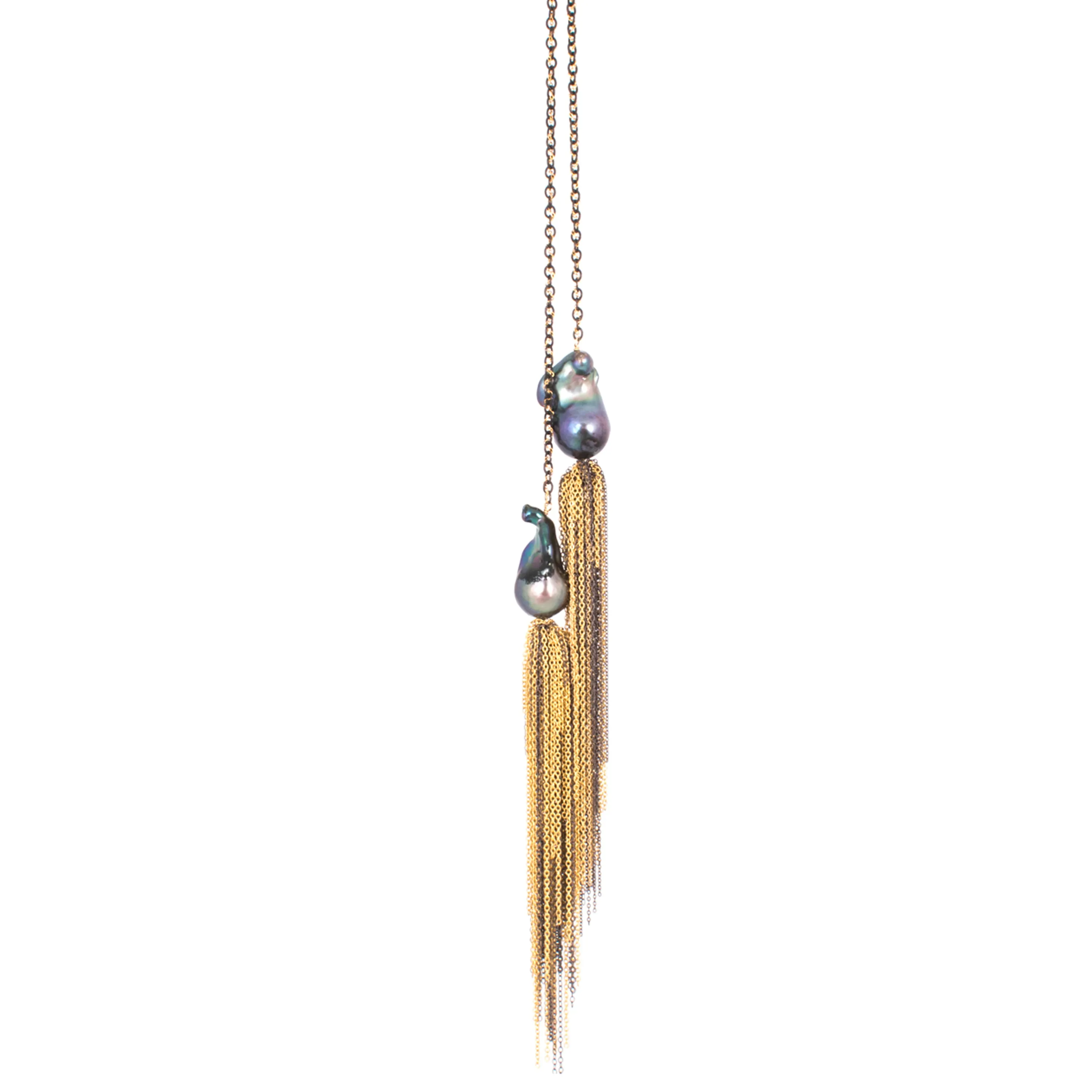 Ink Tassel Lariat