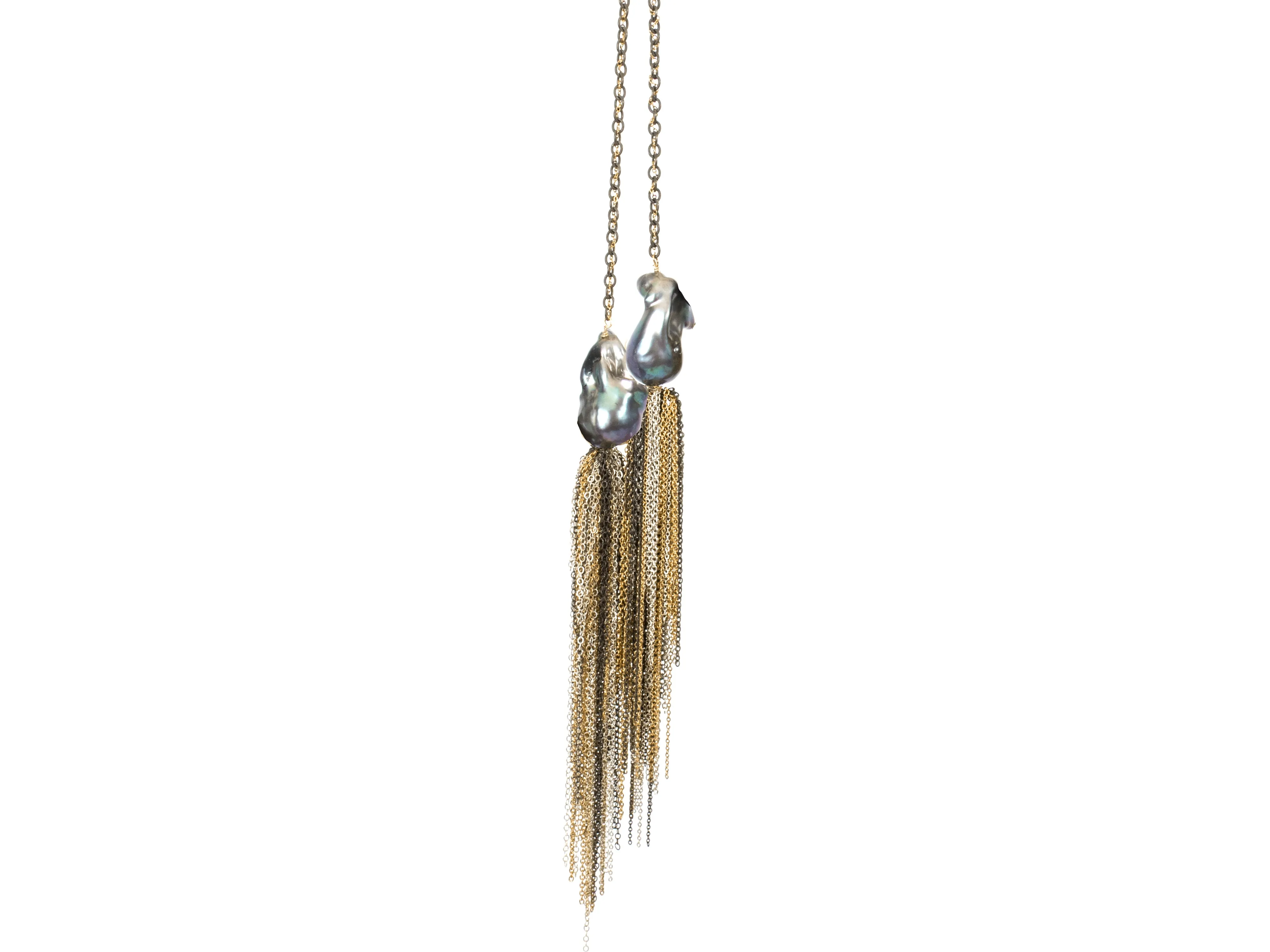 Ink Tassel Lariat