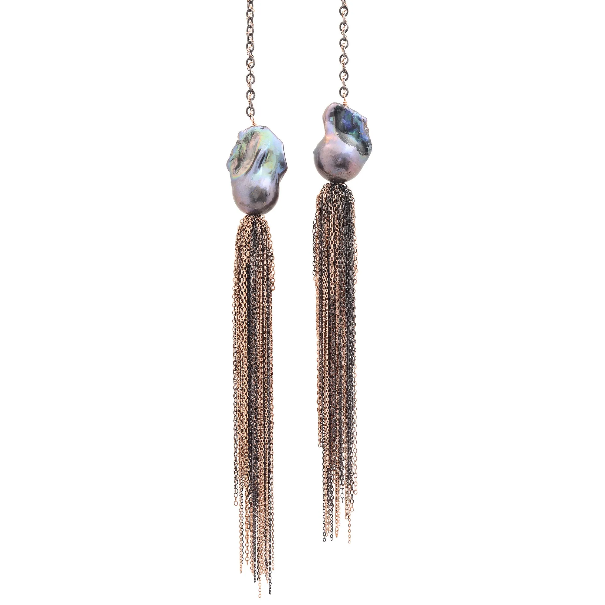 Ink Tassel Lariat