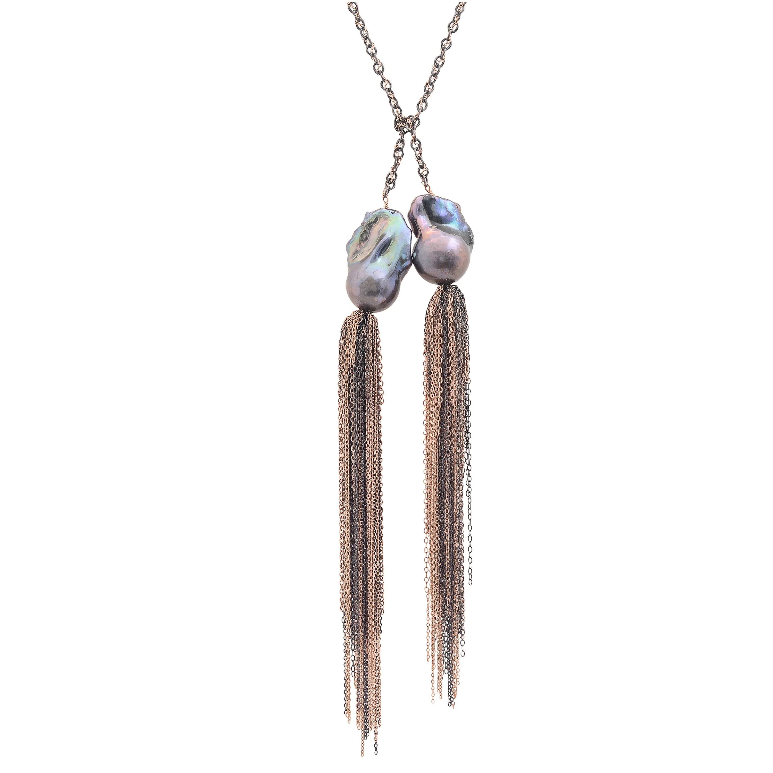 Ink Tassel Lariat