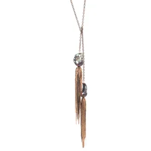 Ink Tassel Lariat