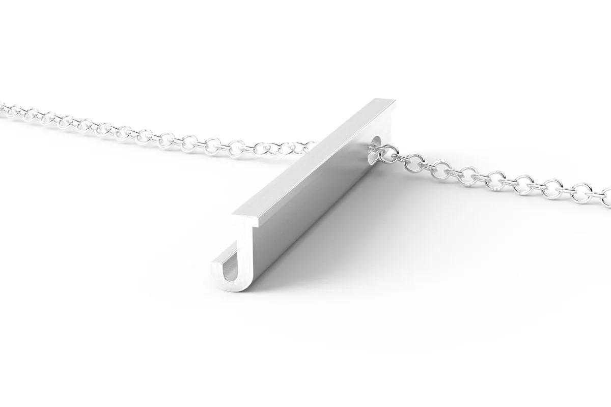 J - Long Pendant Necklace