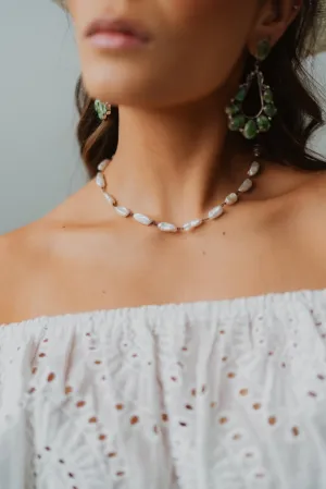Jacey Necklace | Fresh Water Pearl