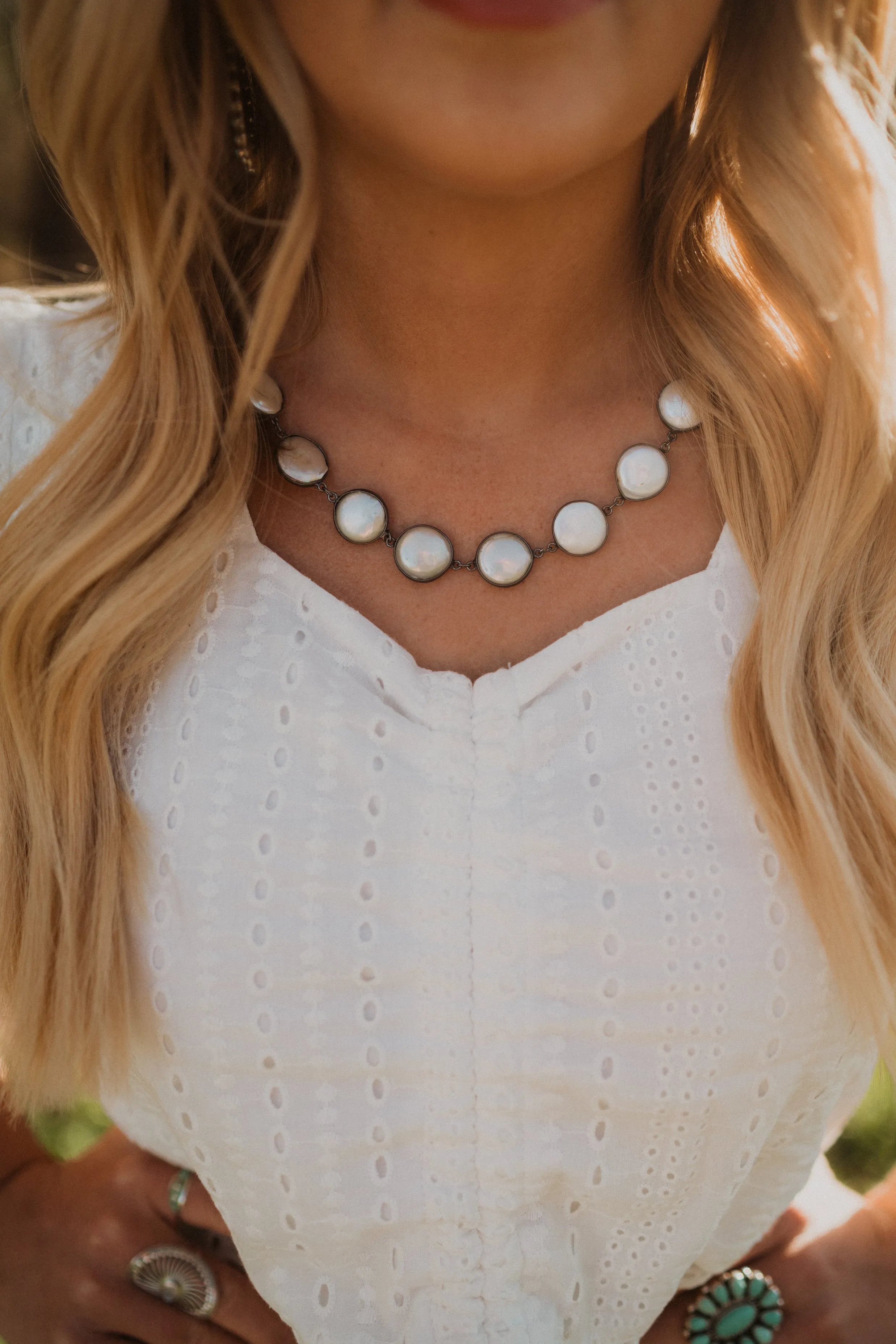 Jan Necklace | Fresh Water Pearl