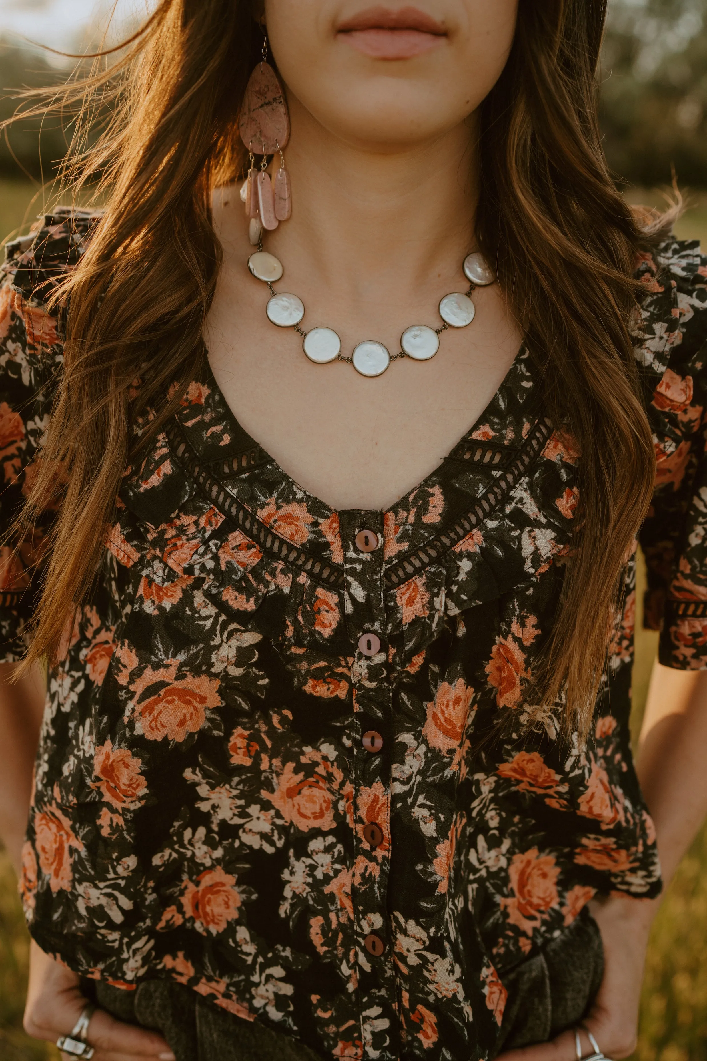 Jan Necklace | Fresh Water Pearl
