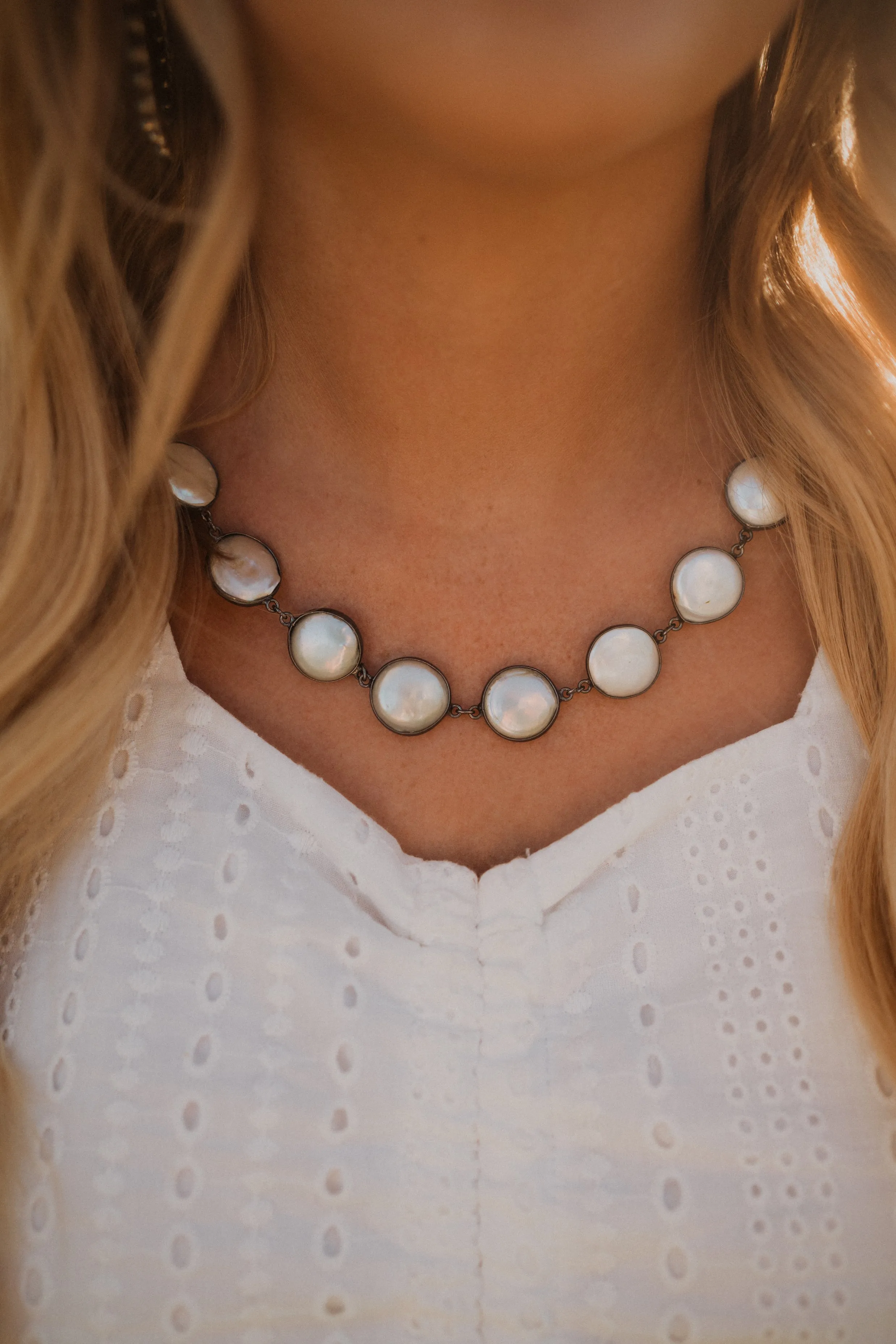 Jan Necklace | Fresh Water Pearl