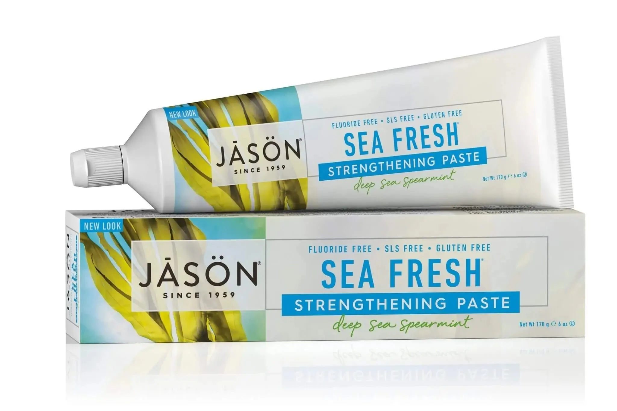 Jason Sea Fresh® Strengthening ToothPaste Deep Sea Spearmint 170 Grams