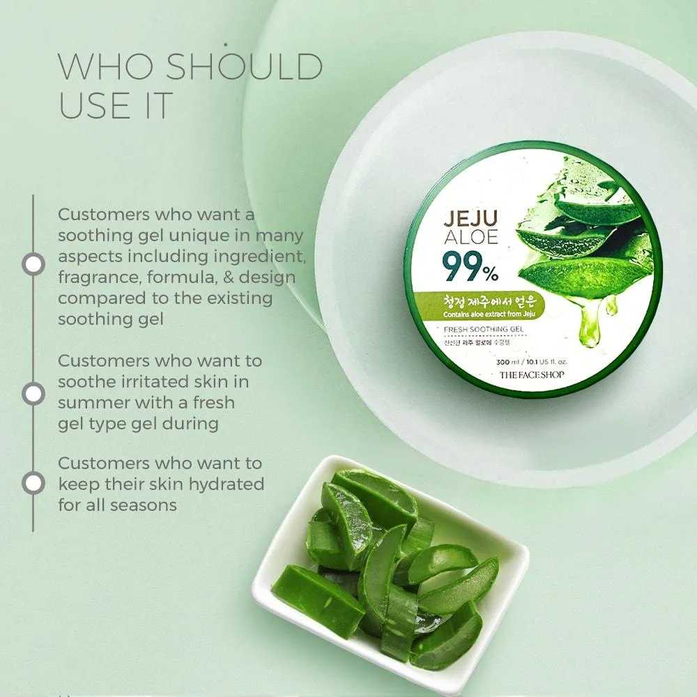 Jeju Aloe Fresh Soothing Gel