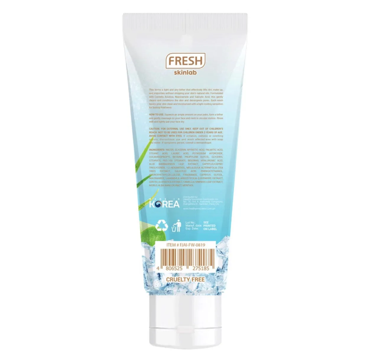 Jeju Aloe Ice Foam Wash 100ml
