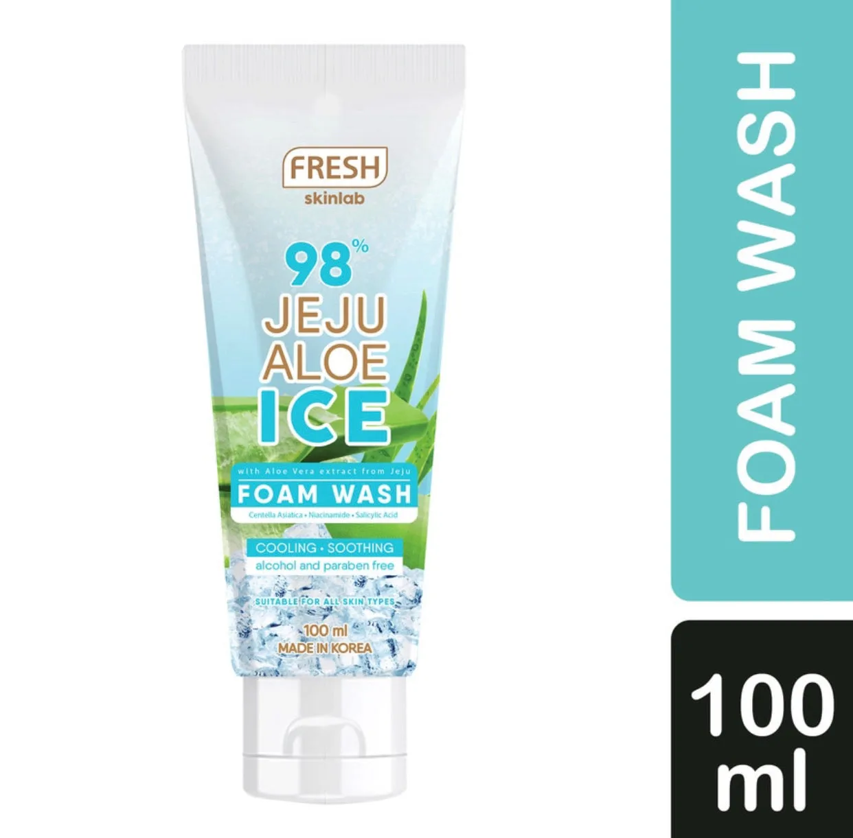 Jeju Aloe Ice Foam Wash 100ml