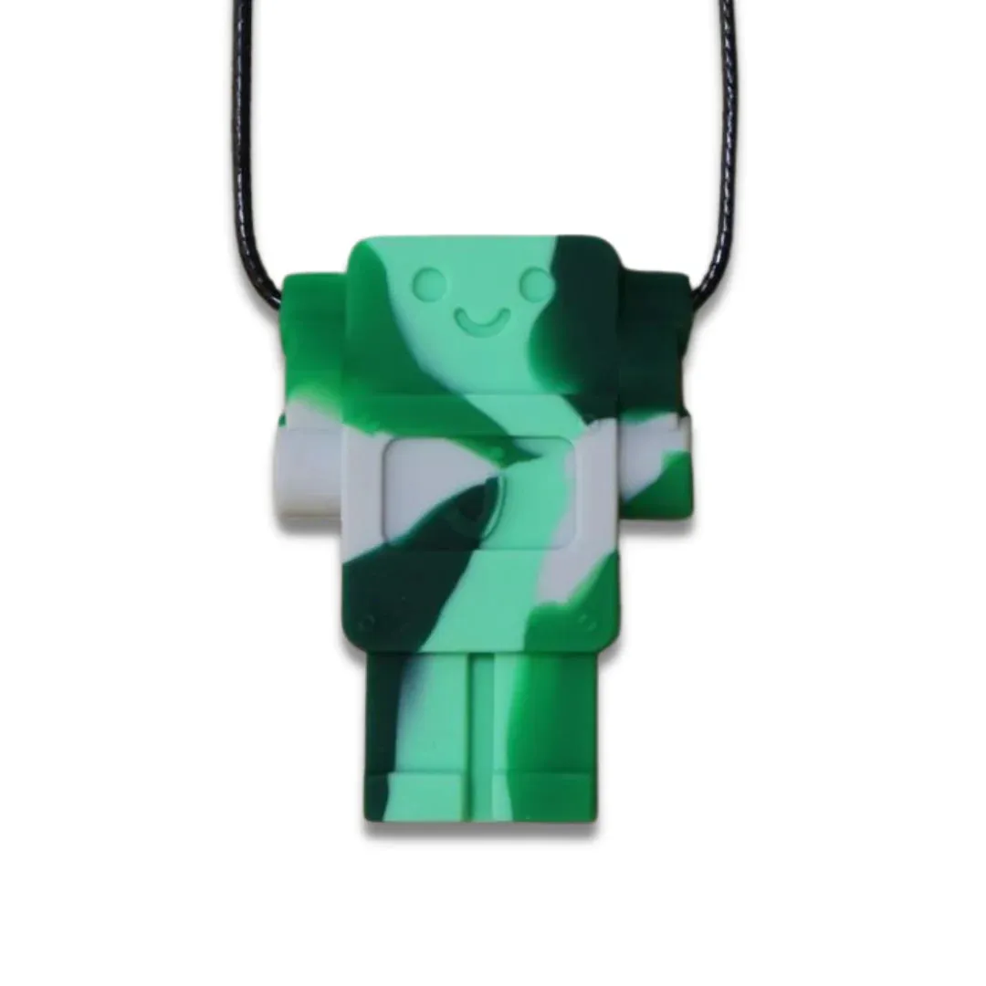 Jellystone Robot Chew Pendant - Medium