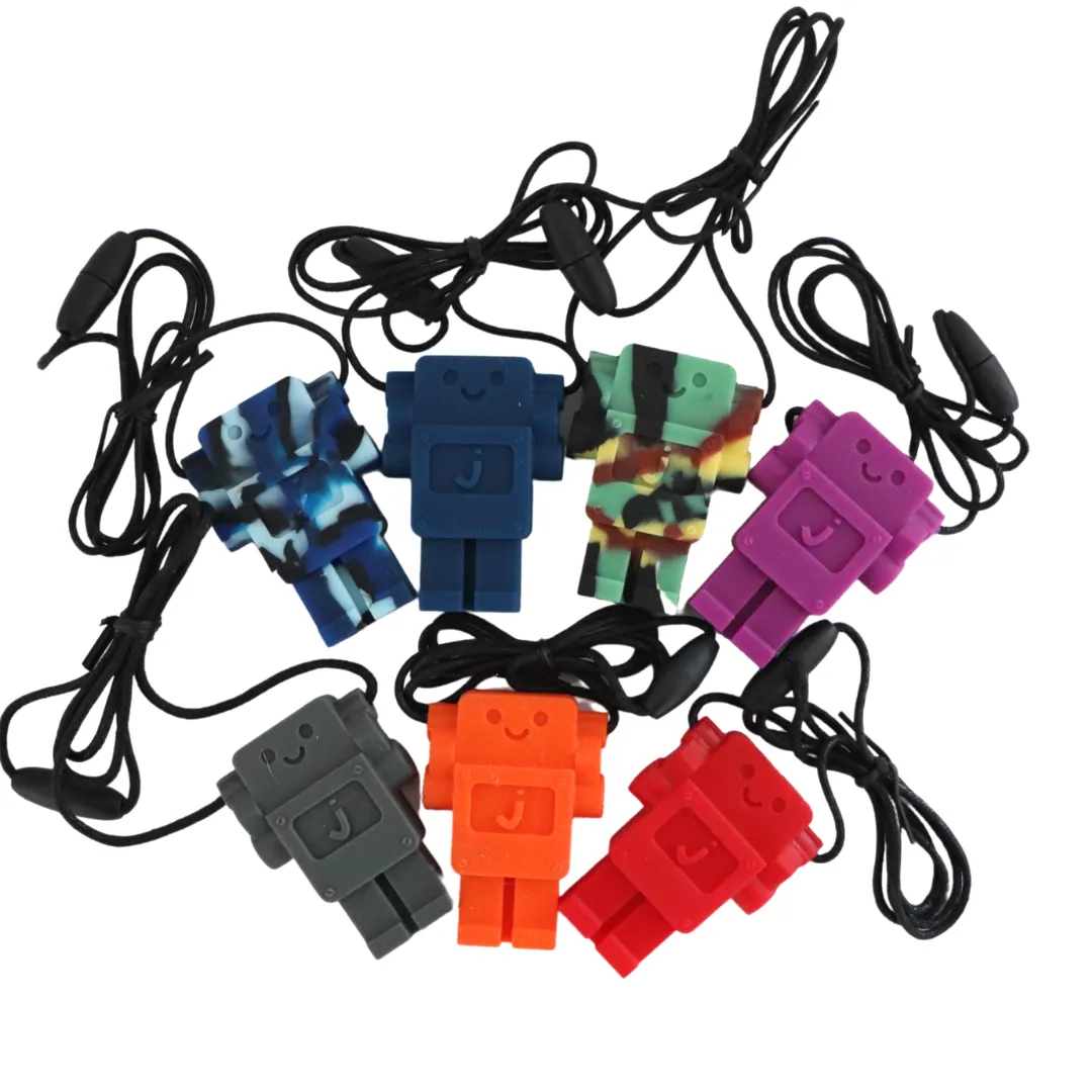Jellystone Robot Chew Pendant - Medium