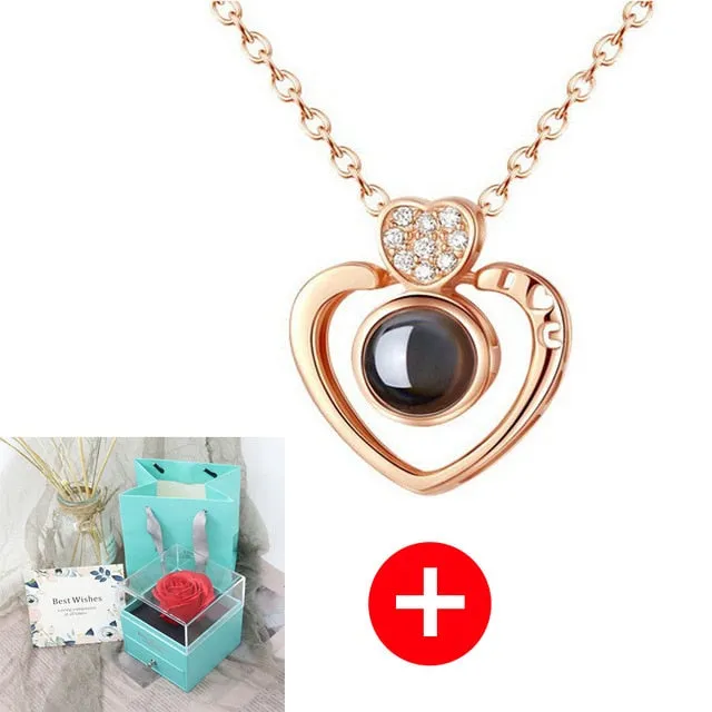 Jewelry Box Rose  Artificial Flower Birthday Girlfriend Valentines Gift