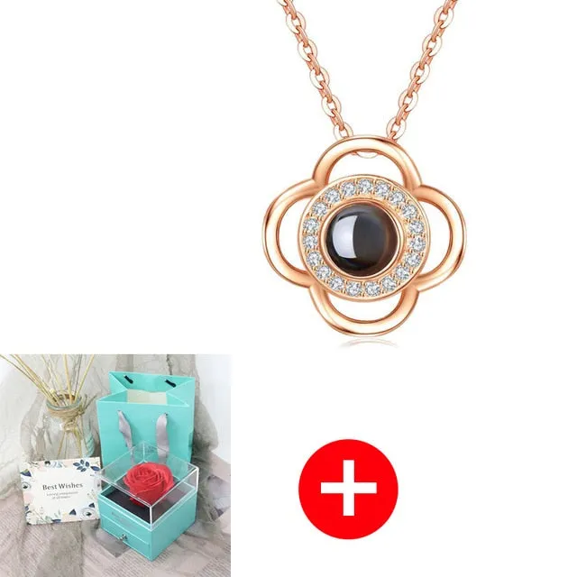 Jewelry Box Rose  Artificial Flower Birthday Girlfriend Valentines Gift