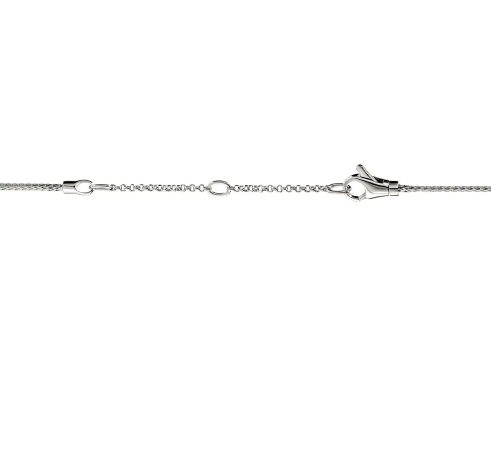 John Hardy Essentials Sterling Silver Chain Necklace with Pearl Accent